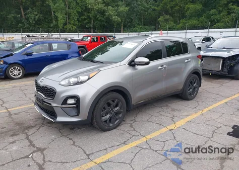 2021 Kia Sportage S из США, поврежденный, VIN KNDP63AC8M7897007